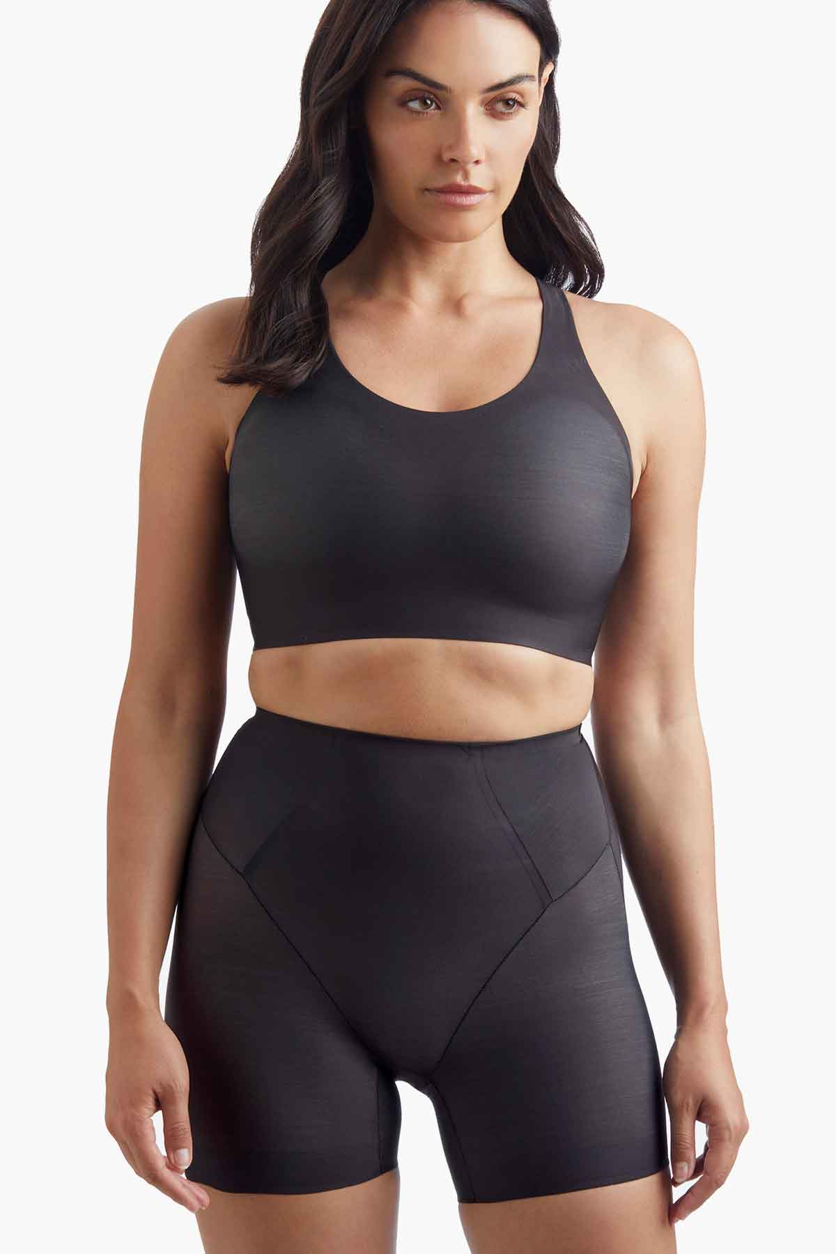 TC Firm Control Skin Benefit Bike Pant Black | Miraclesuit