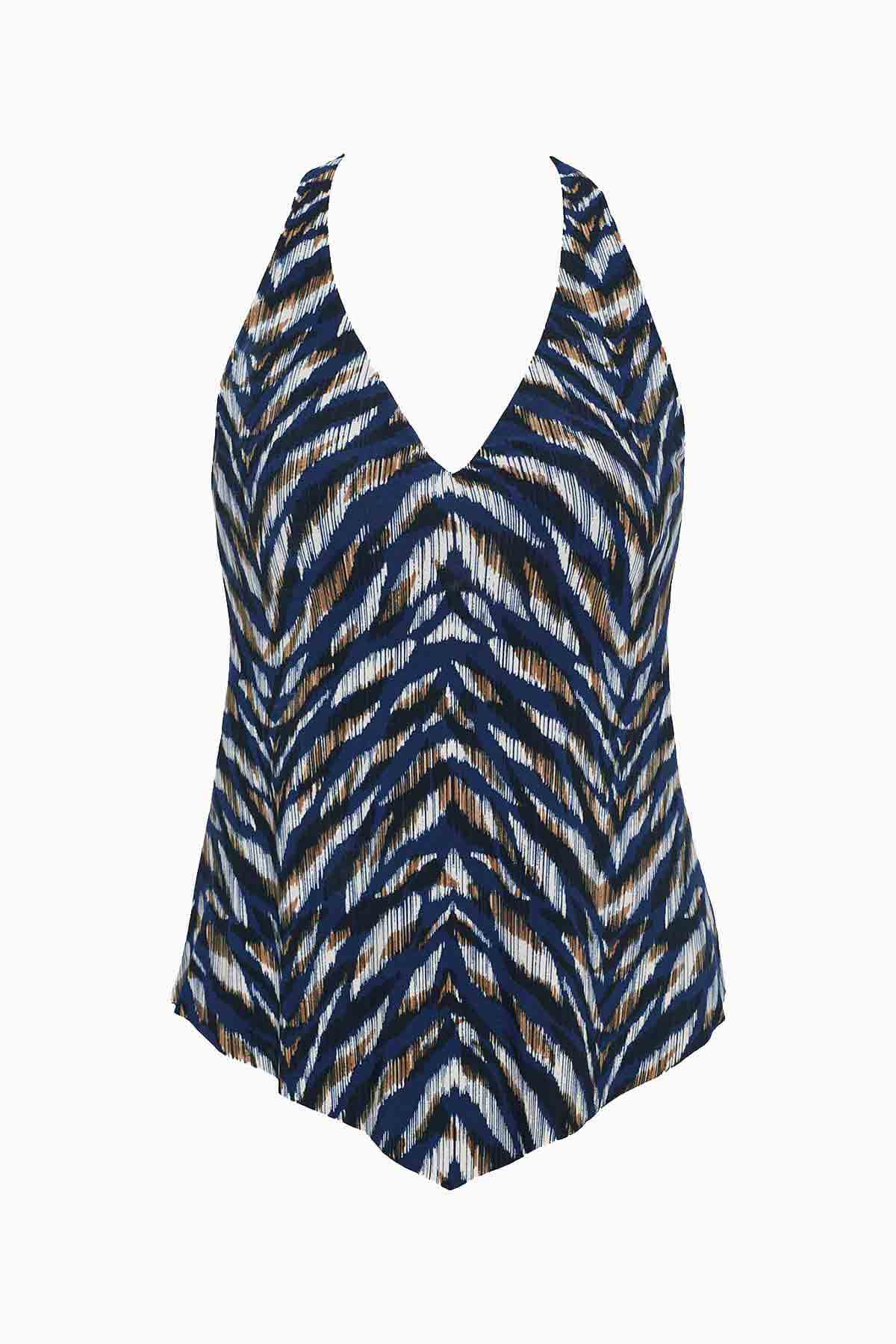Magicsuit Neutral Territory Taylor Tankini Black/Multi | Miraclesuit