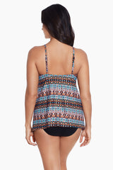 Nefertiti Peephole Tankini Multi | Miraclesuit
