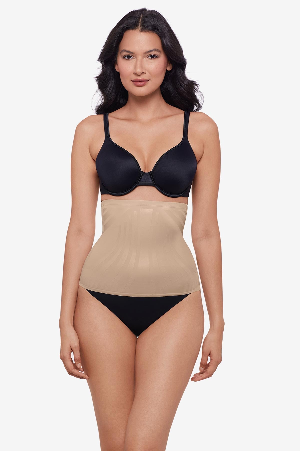 Modern Miracle® Step-In Waist Cincher Black | Miraclesuit