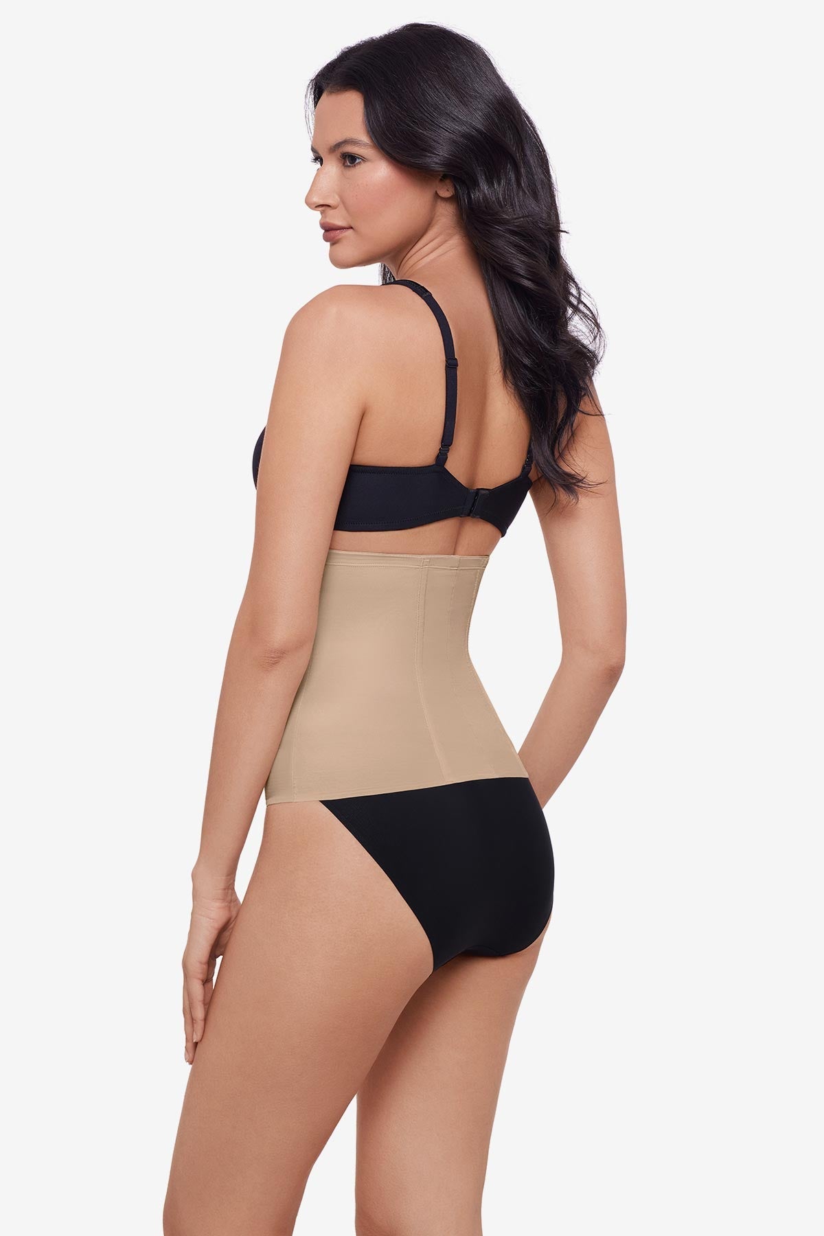 Modern Miracle® Step-In Waist Cincher Black | Miraclesuit