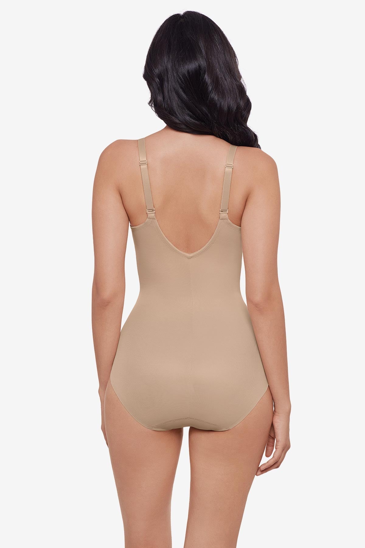 Sexy Sheer Shaping Padded Cup Bodysuit in Warm Beige Warm Beige | Miraclesuit