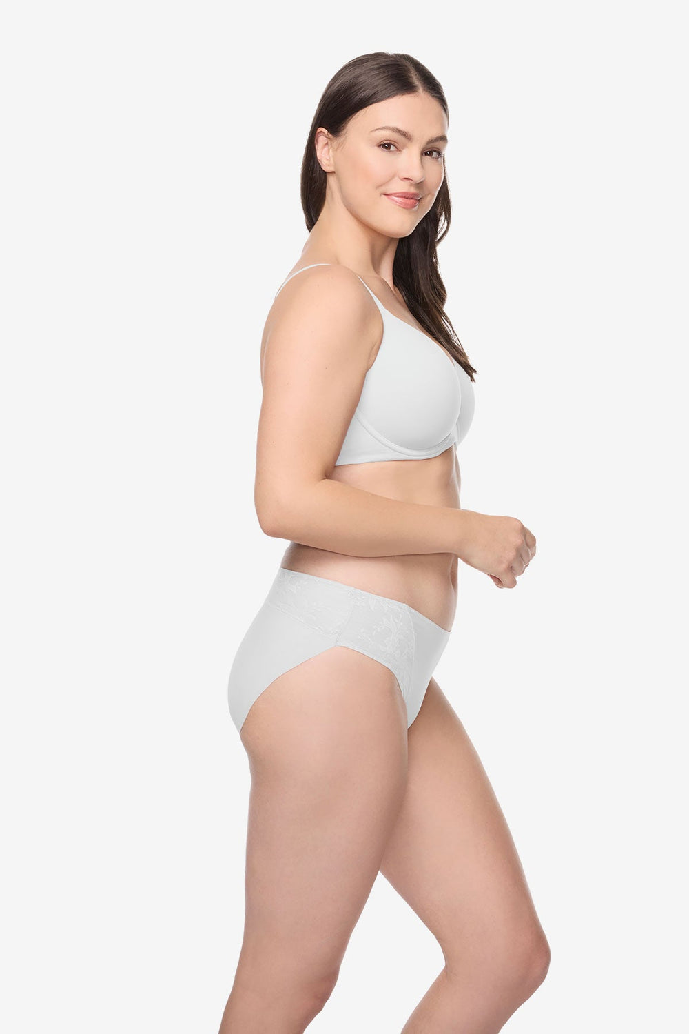 TC Luxe Dreamer Hipster in Deep Black White | Miraclesuit