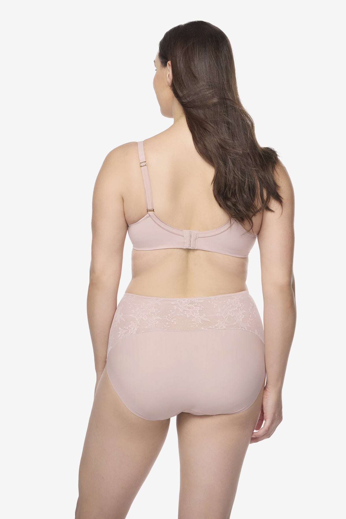 TC Luxe Dreamer Modern Brief in Deep Black White | Miraclesuit
