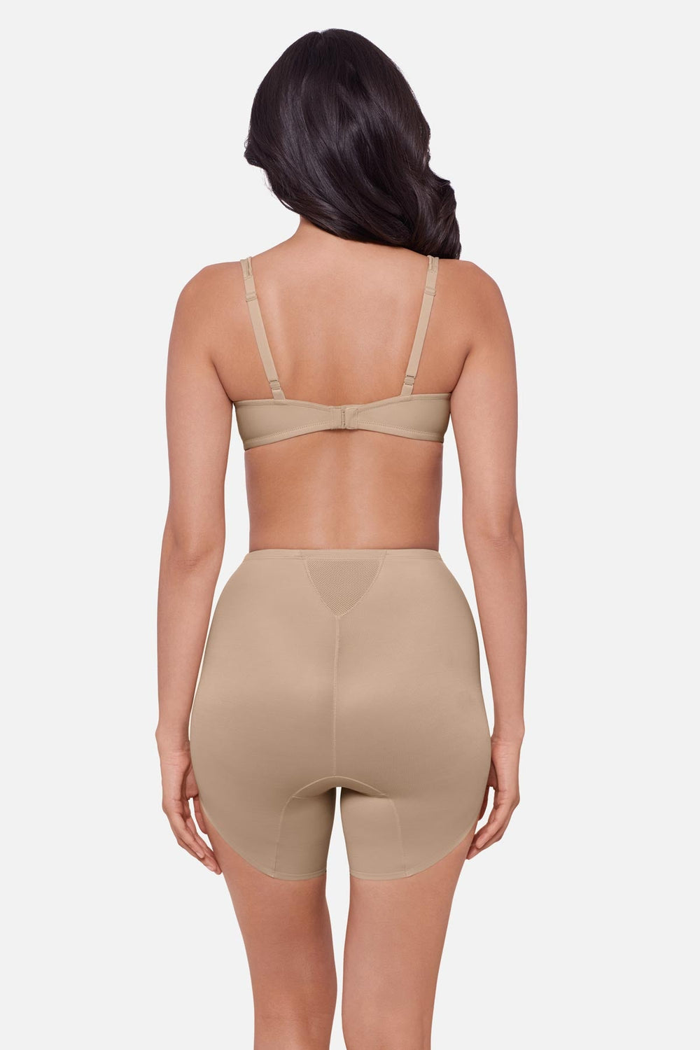 Showstopped Slanted Hem Shaping Short Black | Miraclesuit