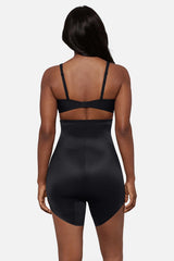 Showstopped High Waist Slanted Hem Shaping Short Black | Miraclesuit