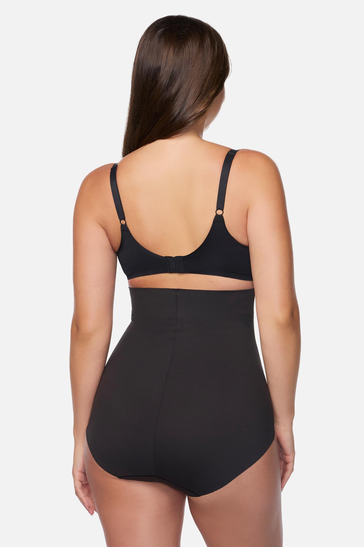 TC Iconic Core Extra Firm High Waist Shaping Brief Black | Miraclesuit