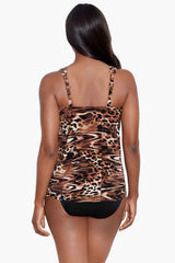 Ocicat Dazzle Tankini Black/Multi | Miraclesuit