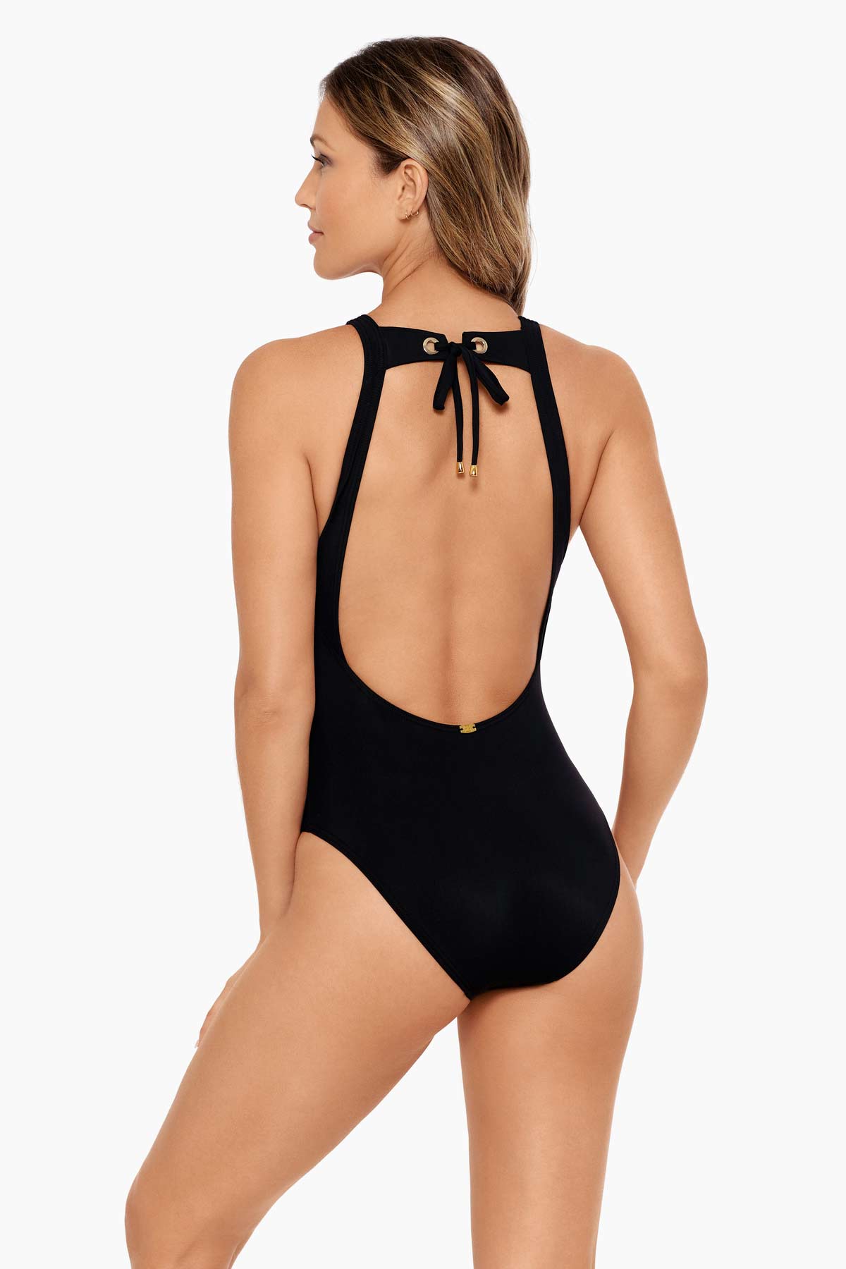 Amoressa Lace Up One Piece New Moon | Miraclesuit