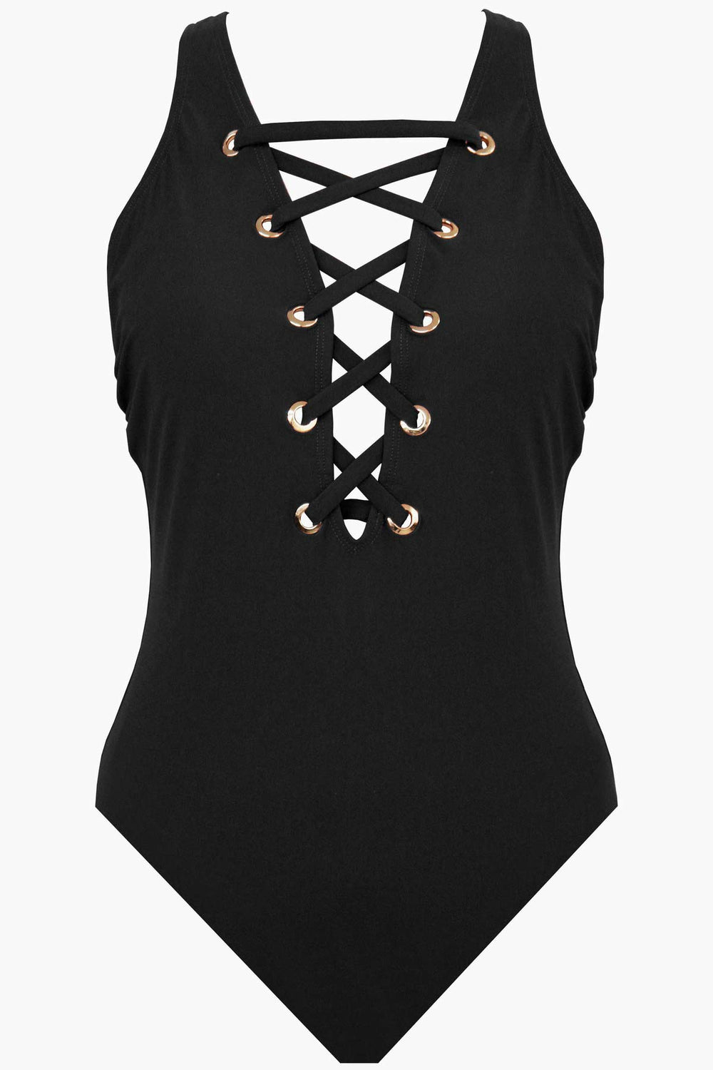 Amoressa Lace Up One Piece New Moon | Miraclesuit