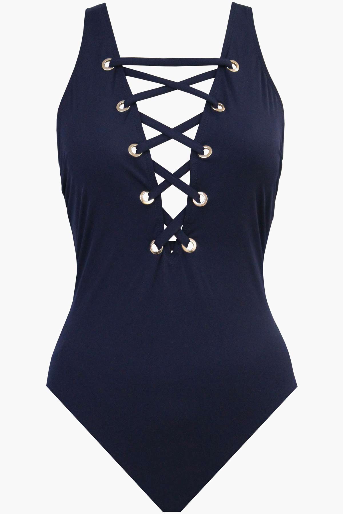 Amoressa Lace Up One Piece New Moon | Miraclesuit