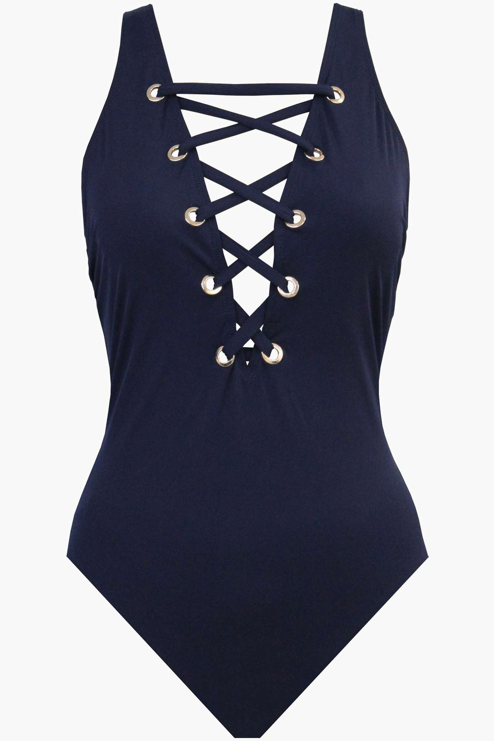 Amoressa Lace Up One Piece New Moon | Miraclesuit