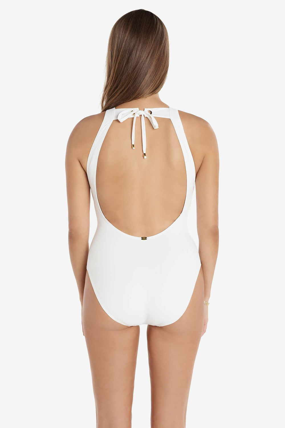 Amoressa Lace Up One Piece New Moon | Miraclesuit