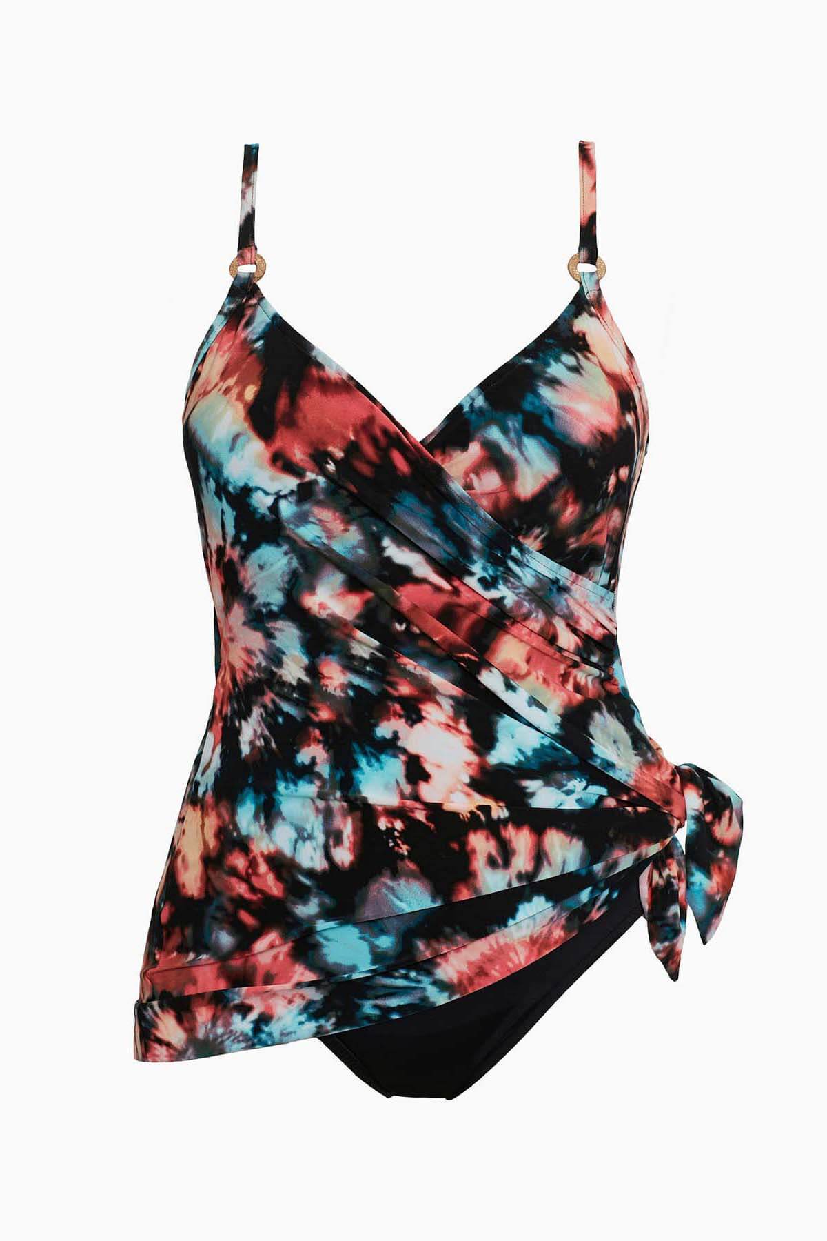 Magicsuit Baha Beach Willow One Piece Swimsuit Black/Multi | Miraclesuit