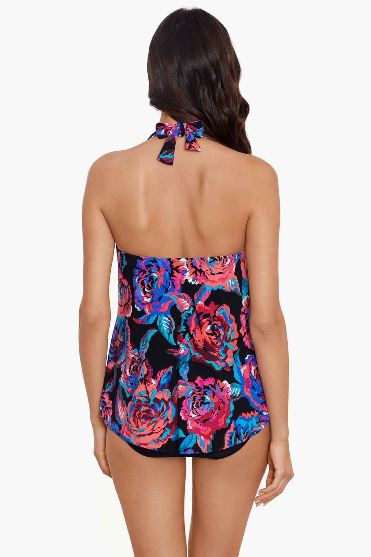 Magicsuit Sonic Blooms Sophie Tankini Black/Multi | Miraclesuit