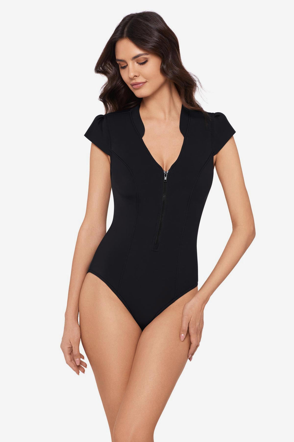 Magicsuit Scuba Clara One Piece Swimsuit Black | Miraclesuit