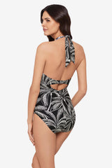 Magicsuit Hearts Of Palm Joelle One Piece Swimsuit Black/Multi | Miraclesuit