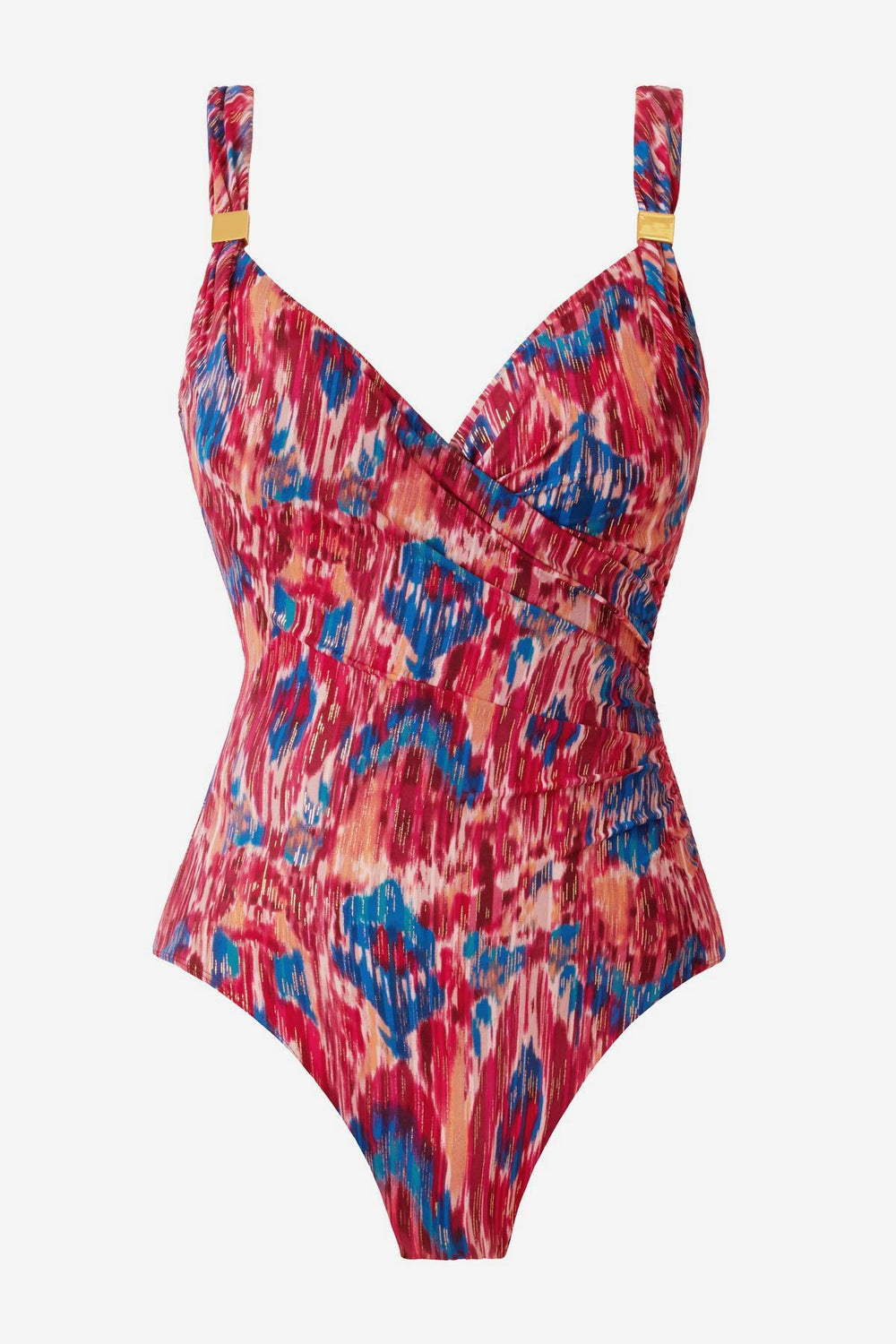 Siren One Piece Swimsuit in Ikat Dorado Multi | Miraclesuit