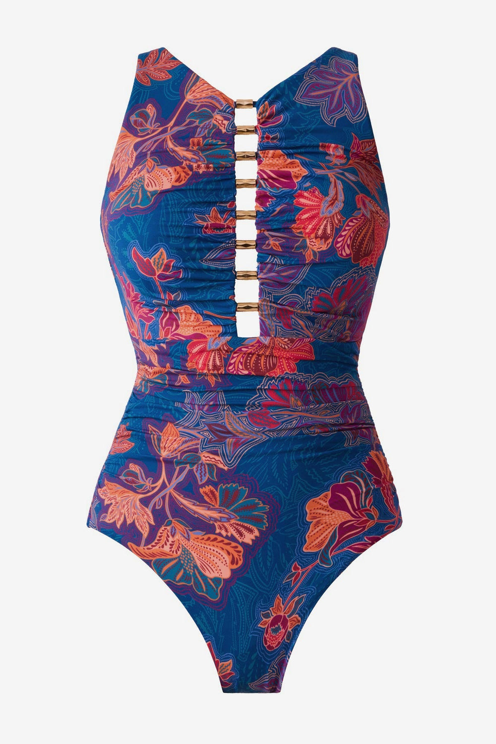 Swizzle One Piece Swimsuit in Decoupage Multi | Miraclesuit