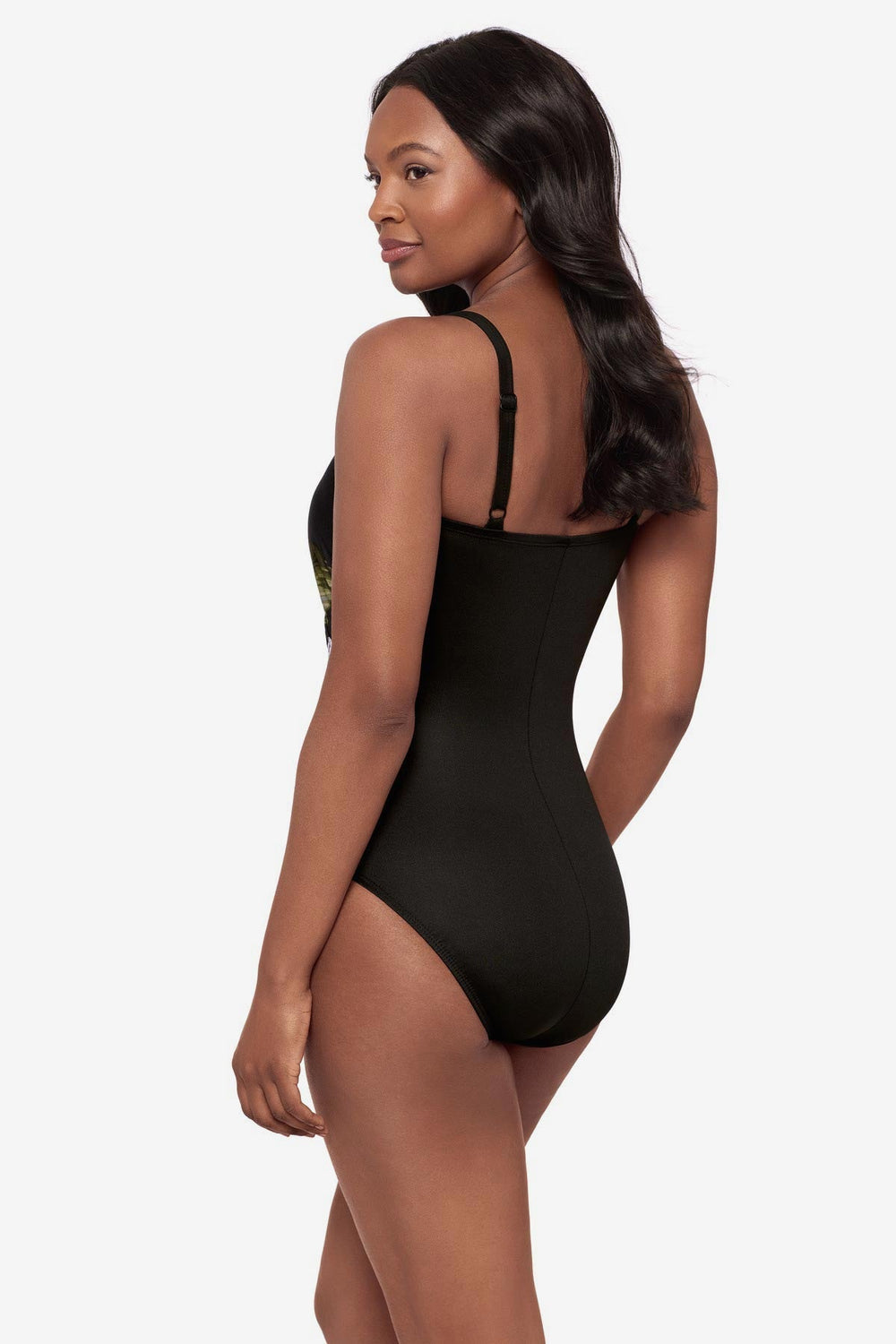 Starr One Piece Swimsuit in Boca Grande Black/Multi | Miraclesuit