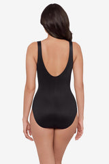 Escape One Piece Swimsuit in Light Show Black/Multi | Miraclesuit