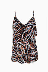 Magicsuit Natural Wonder Chloe Tankini Black/Multi | Miraclesuit
