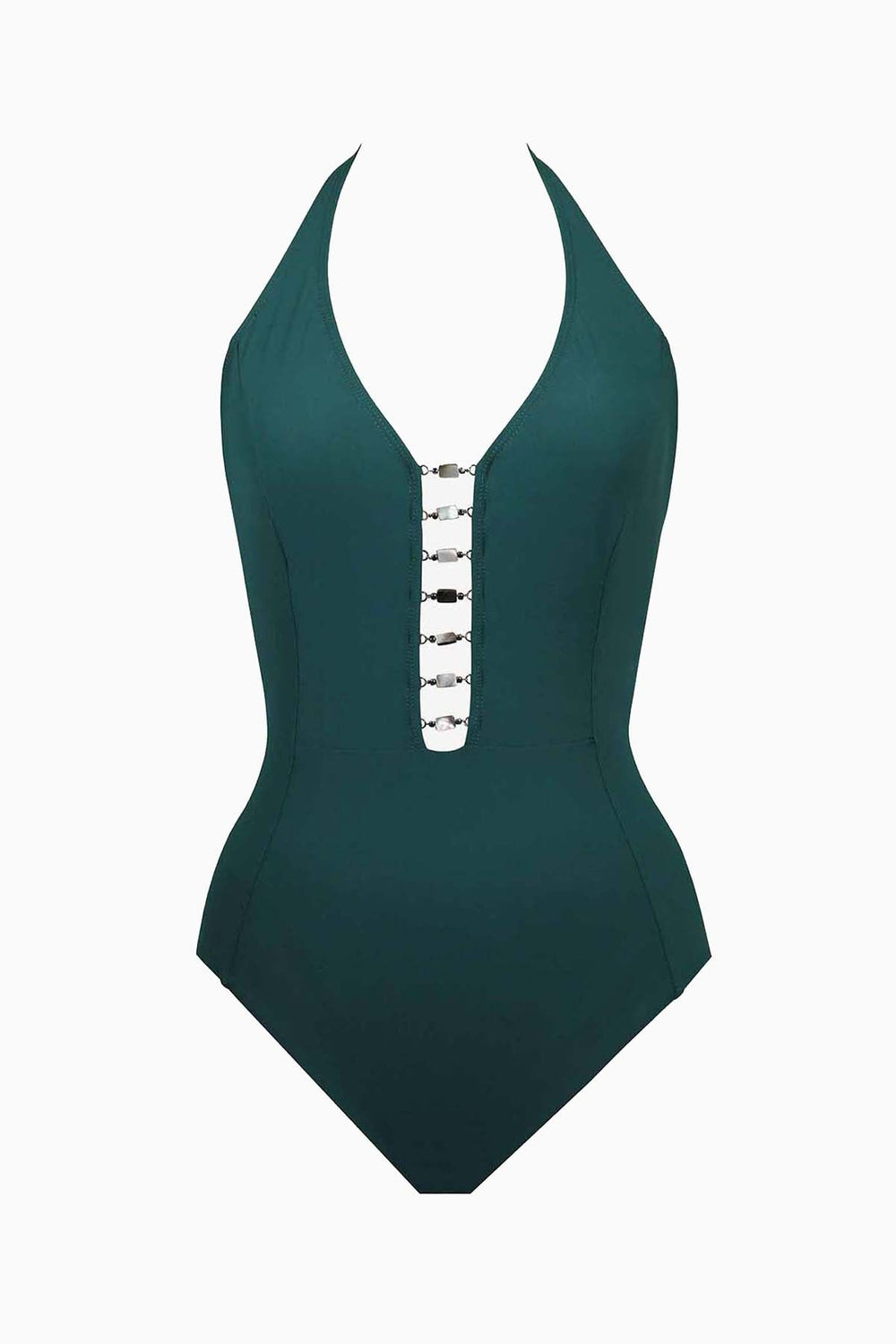 Amoressa Northern Lights Lyra One Piece Swimsuit Black | Miraclesuit