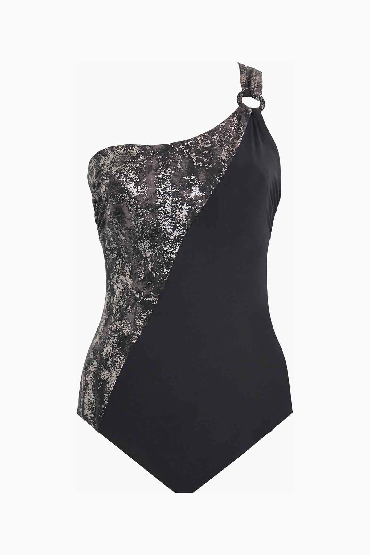 Amoressa Into The Mystic Cassandra One Piece Swimsuit Black | Miraclesuit