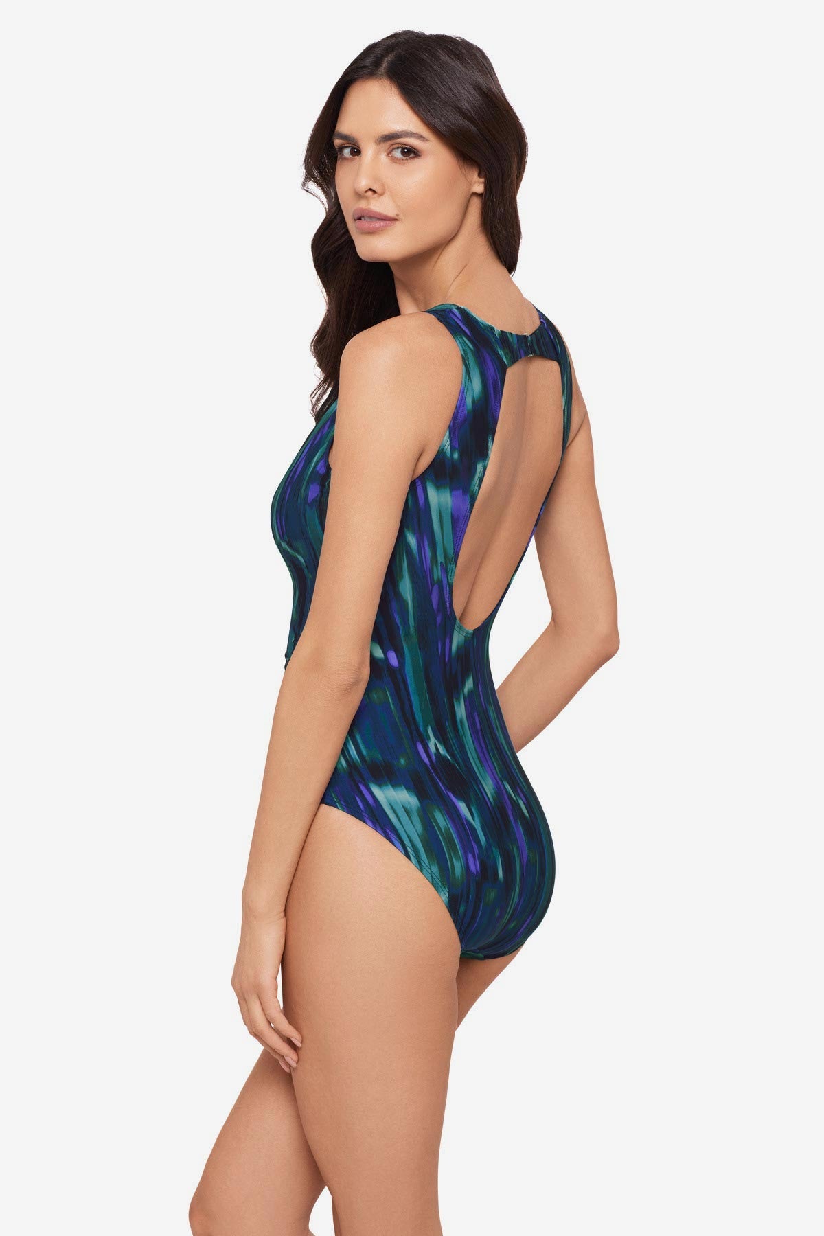 Magicsuit Rainfall Deedee One Piece Swimsuit Black/Multi | Miraclesuit