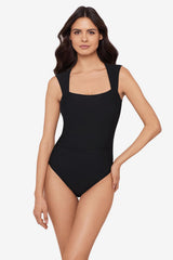 Wren One Piece in Black Black | Miraclesuit