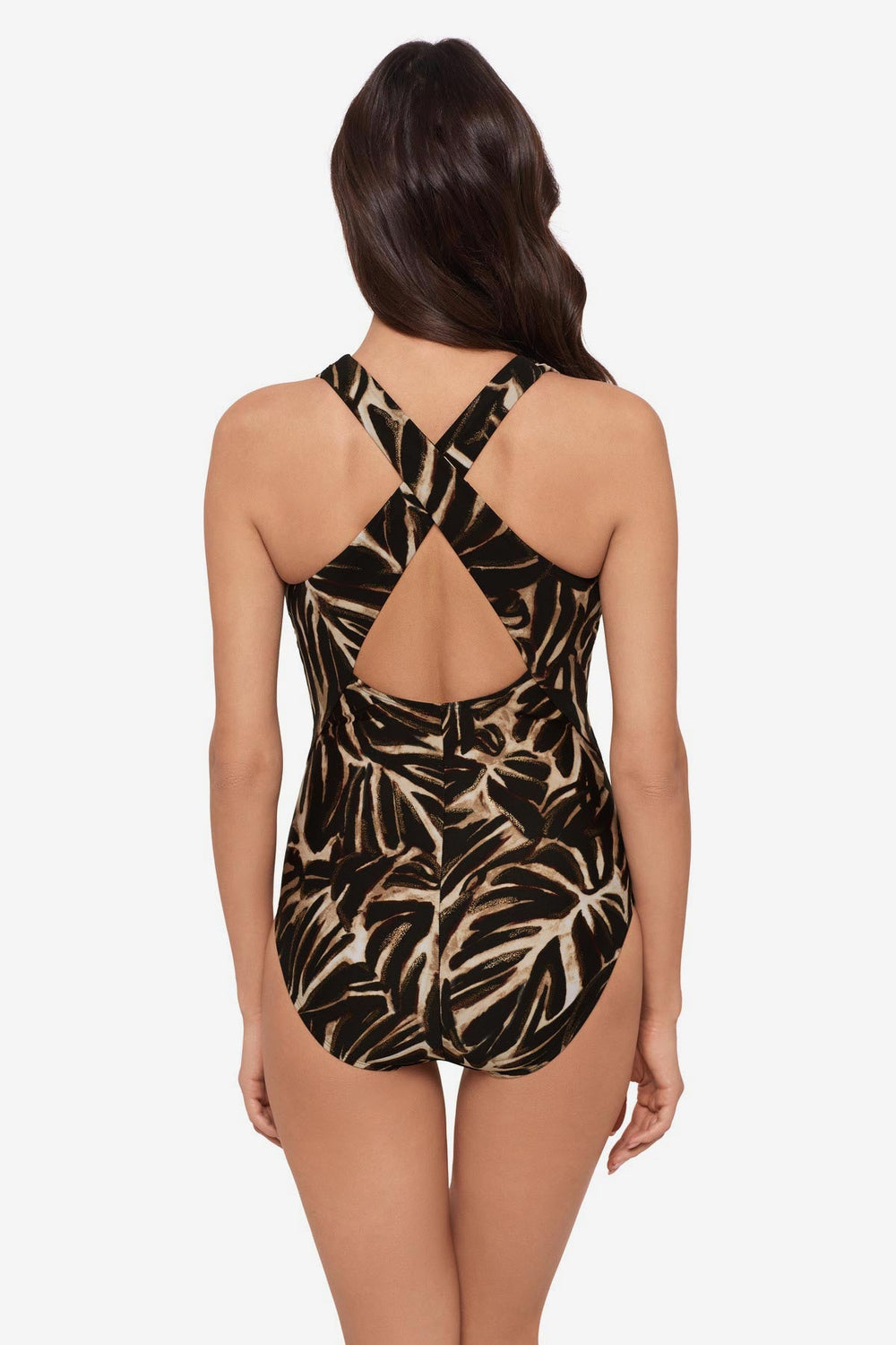 Magicsuit Desert Mirage Halle One Piece Swimsuit Black/Multi | Miraclesuit