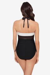 Magicsuit Block Party Anya One Piece Swimsuit Black | Miraclesuit