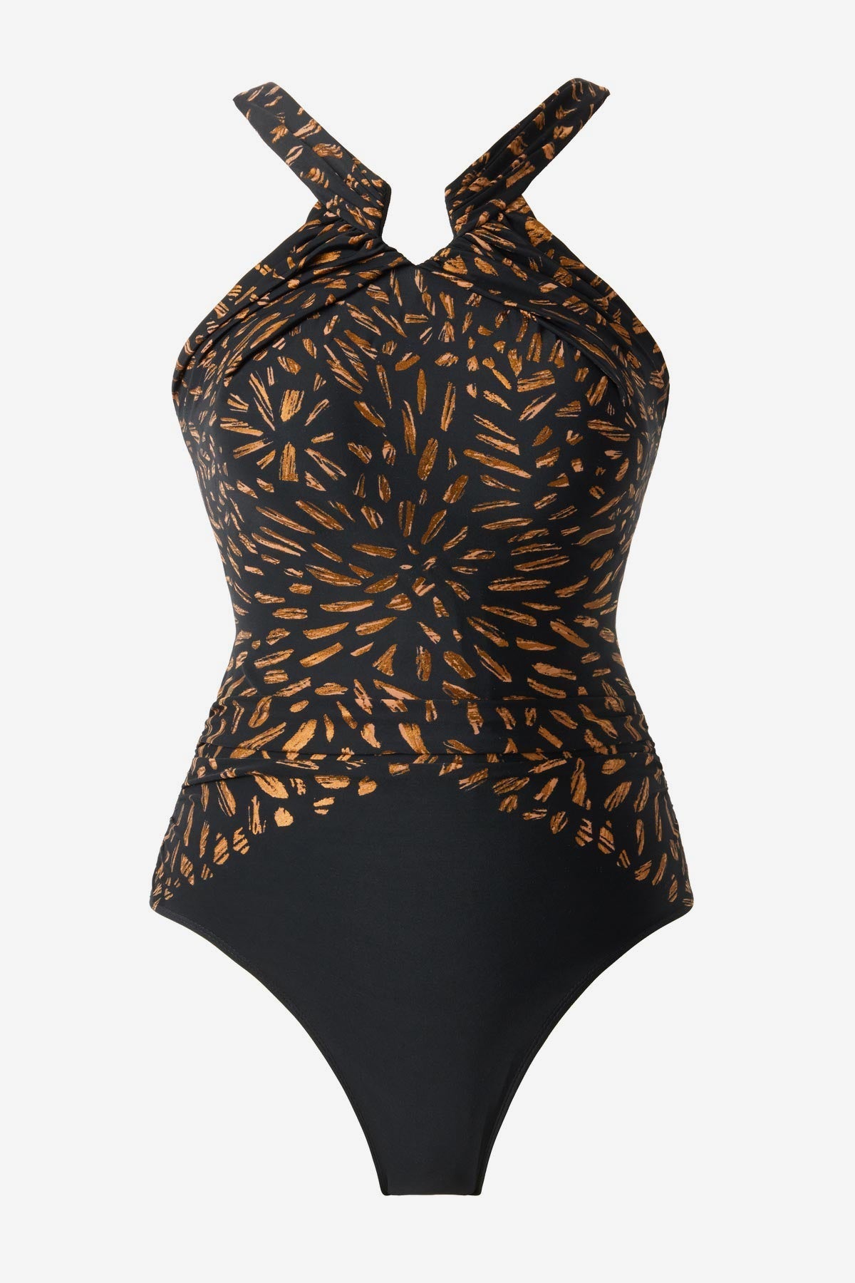 Aphrodite One Piece Swimsuit in Costa D' Oro Black | Miraclesuit