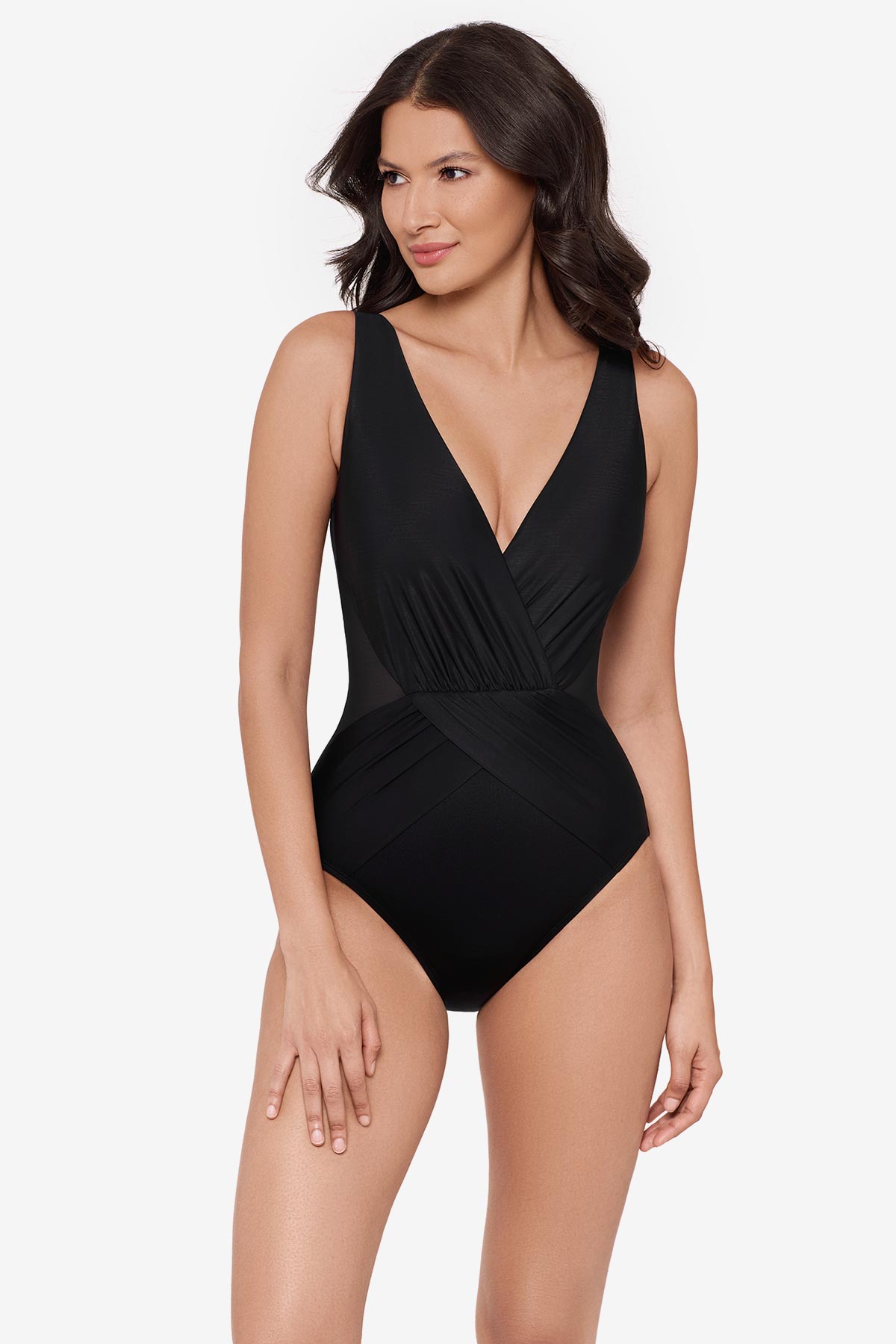 Ibiza One Piece Swimsuit Black | Miraclesuit