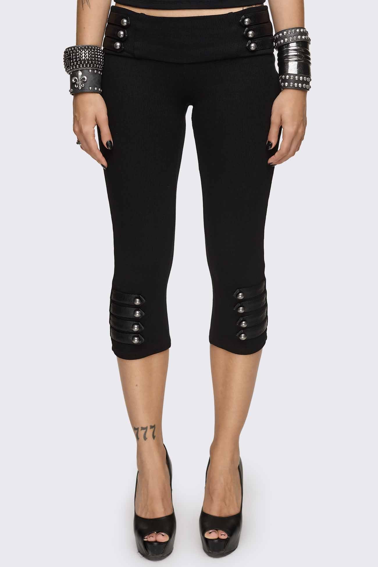 Minga London Legion Military Capri Pants