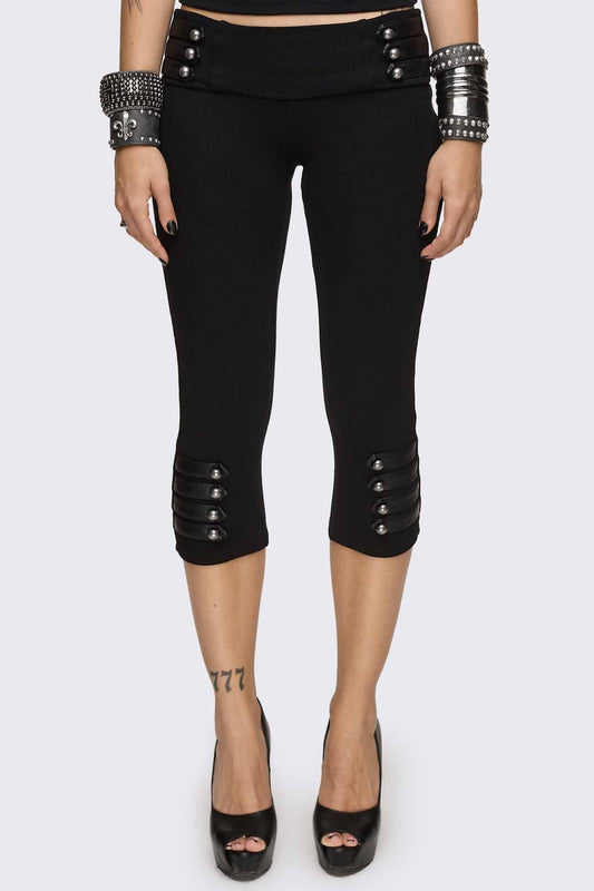 Minga London Legion Military Capri Pants