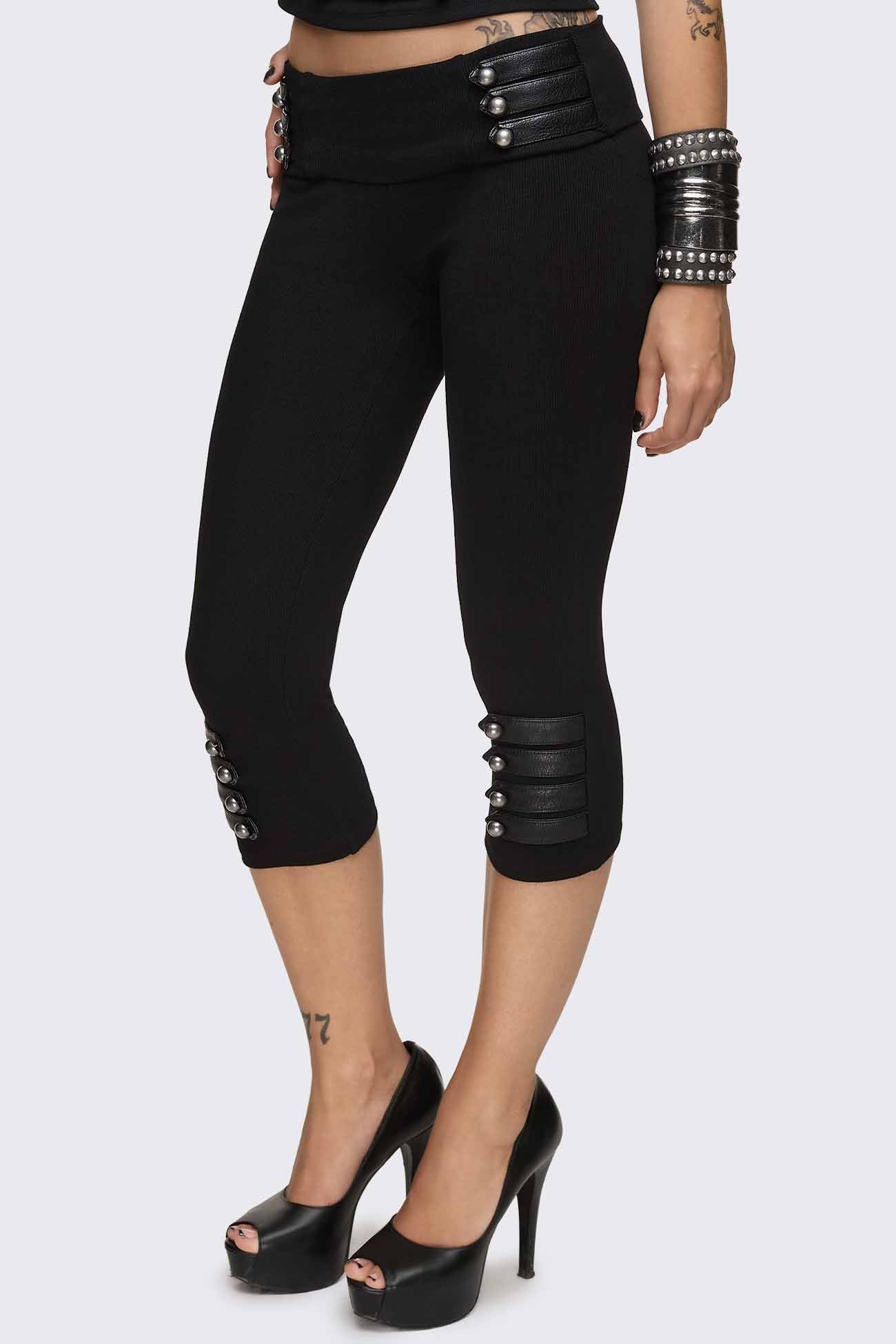 Minga London Legion Military Capri Pants