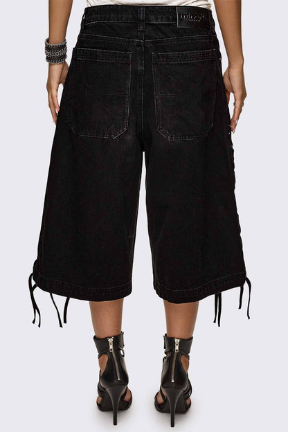 Minga London Tension Lace-Up Jorts