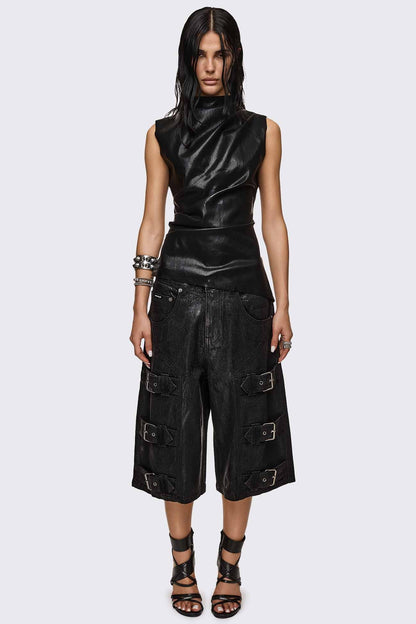 Minga London Buck Coated Jorts