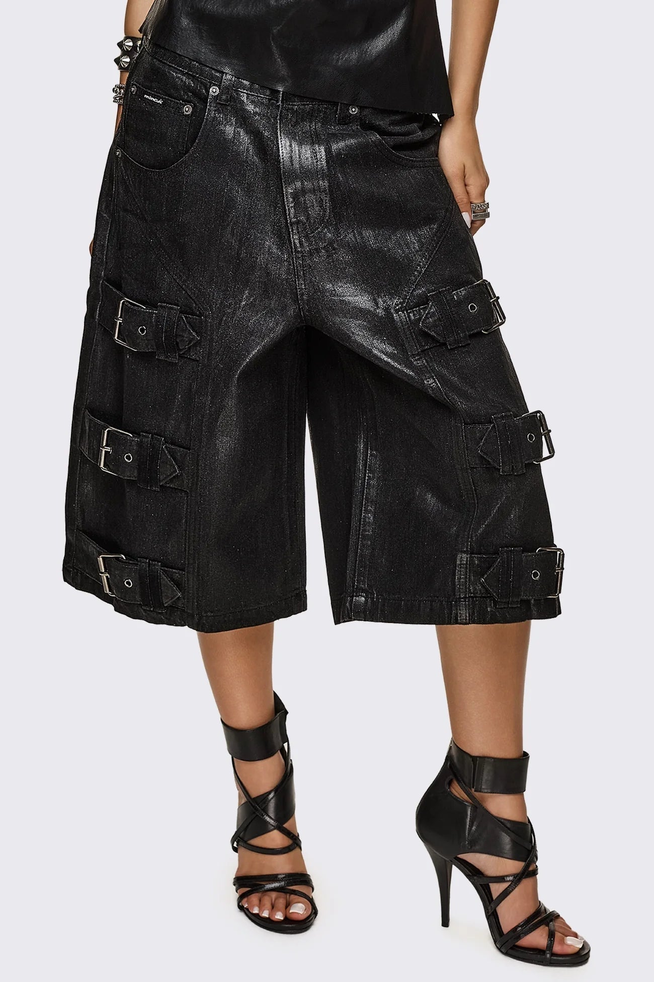 Minga London Buck Coated Jorts