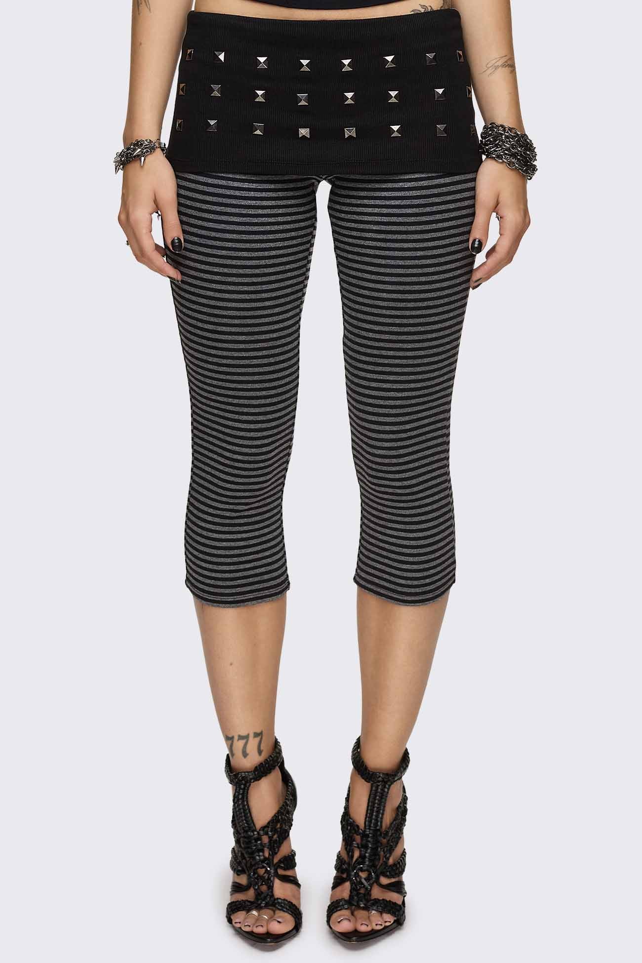 Minga London Vonn Striped Capri Pants