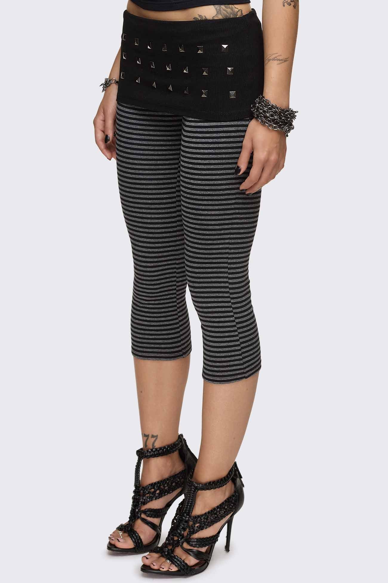 Minga London Vonn Striped Capri Pants
