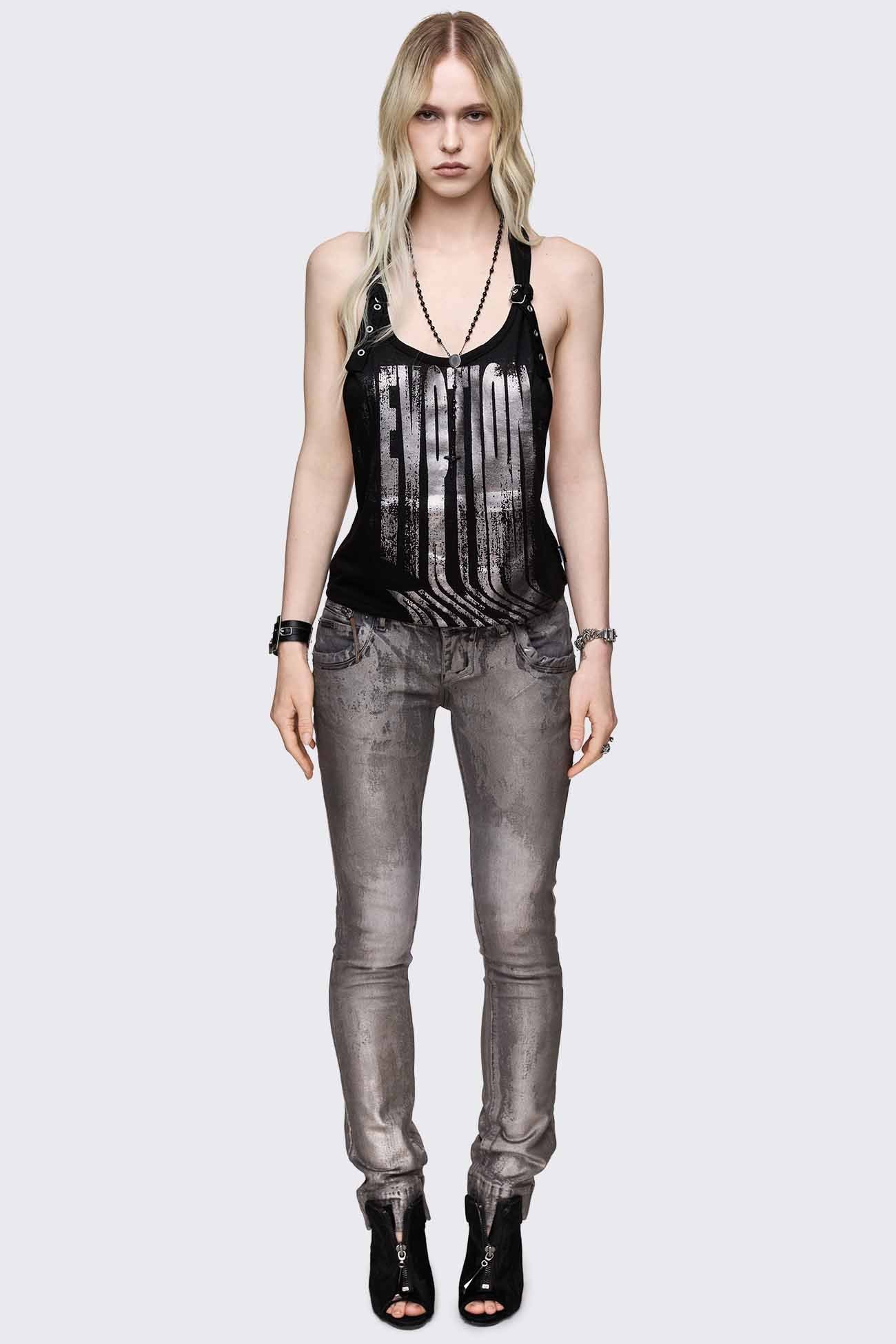 Minga London Devotion Foil Tank Top