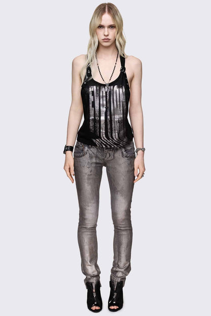 Minga London Devotion Foil Tank Top