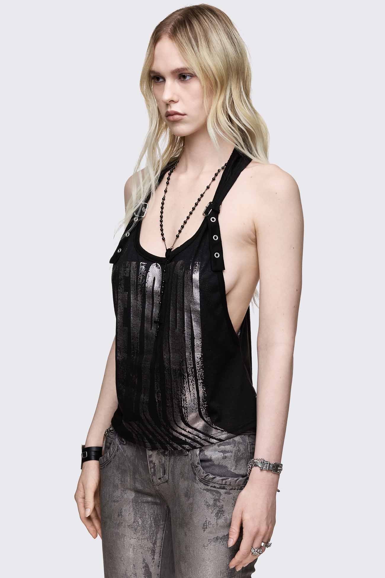 Minga London Devotion Foil Tank Top