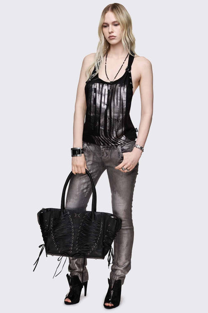 Minga London Devotion Foil Tank Top