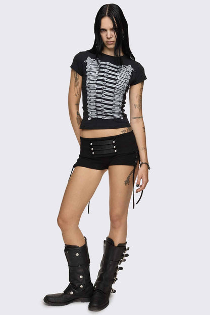 Minga London Valor Military Baby Tee