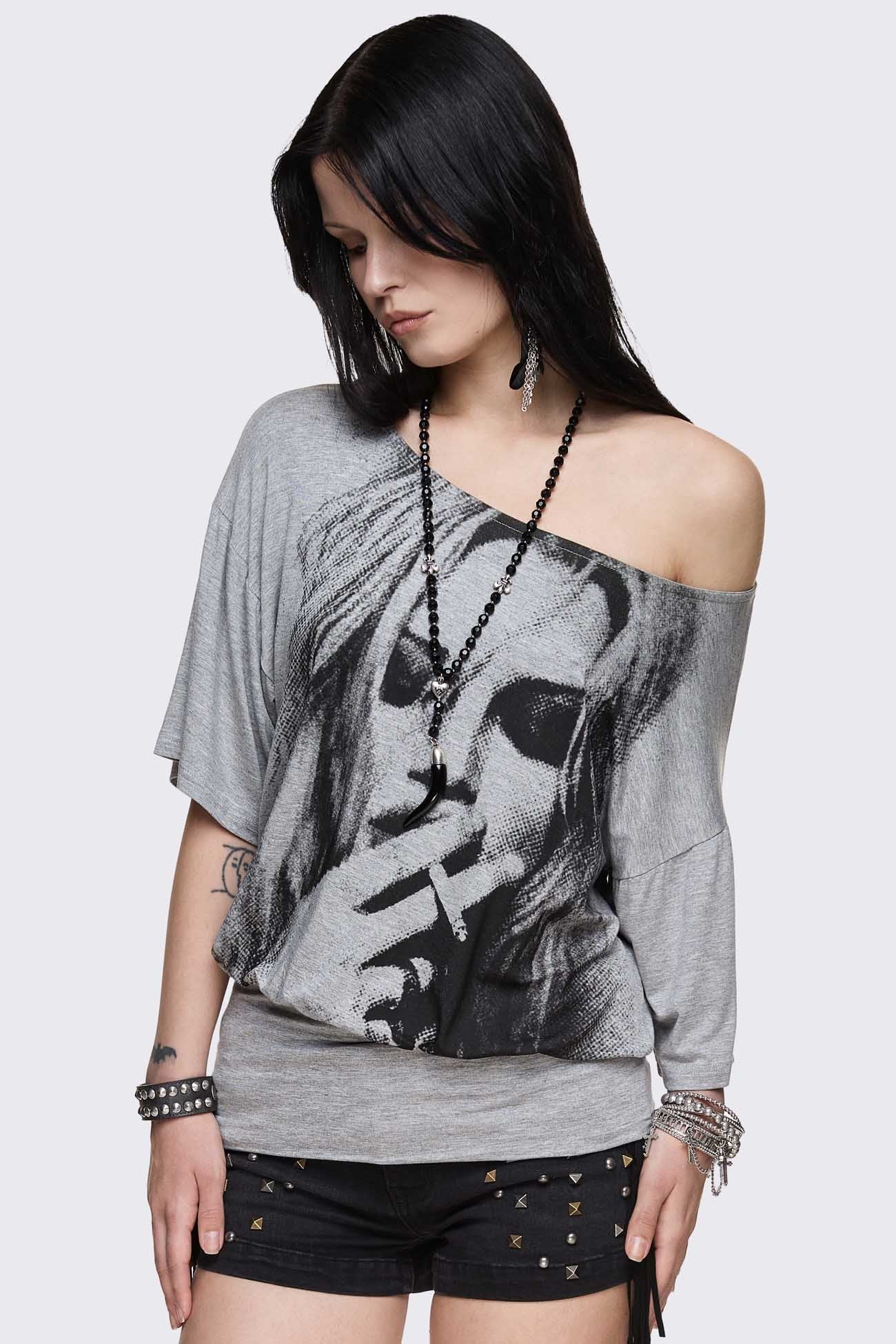 Minga London Muse Off-Shoulder Top