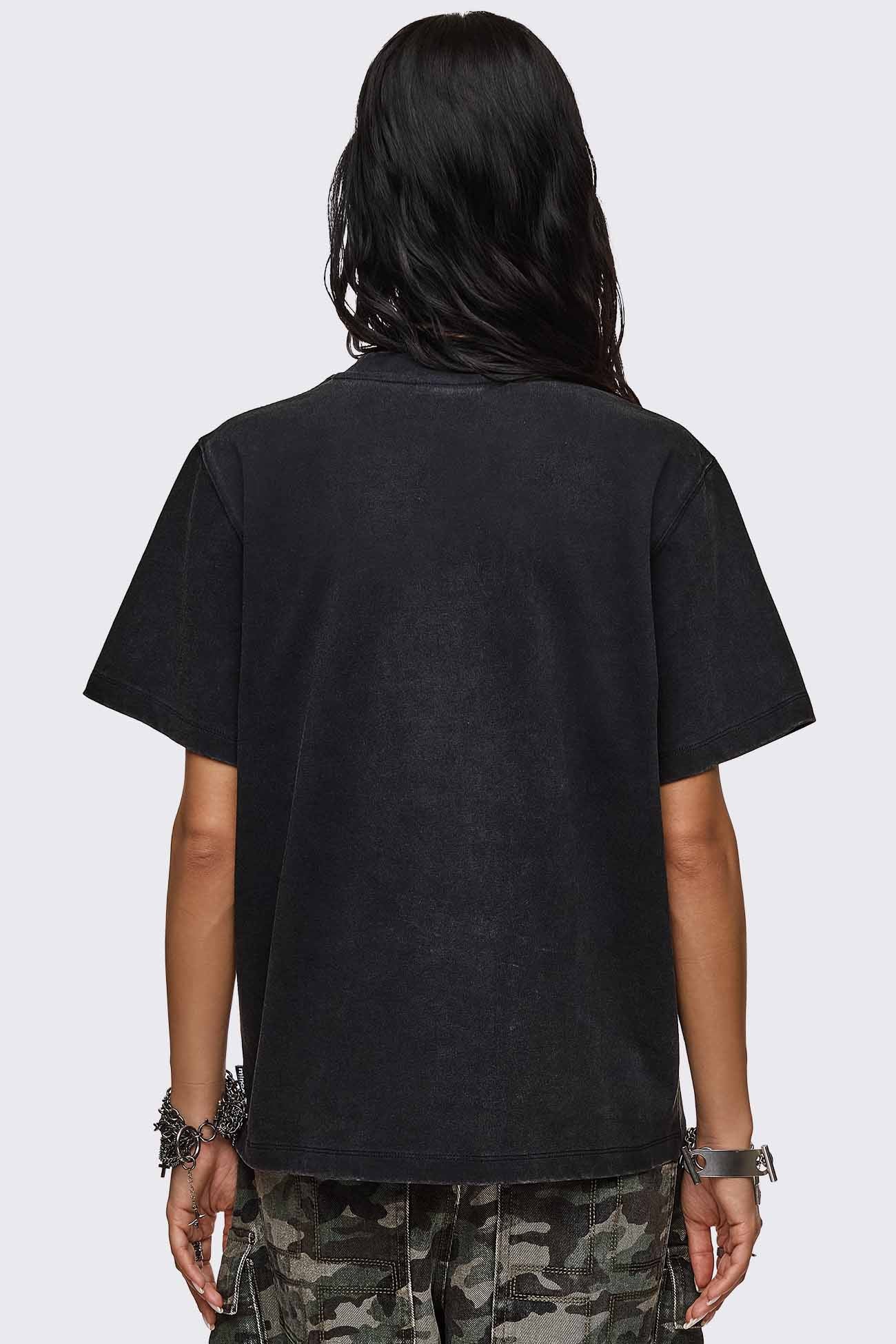 Minga London Elysium Sigil Rhinestone Graphic T-Shirt