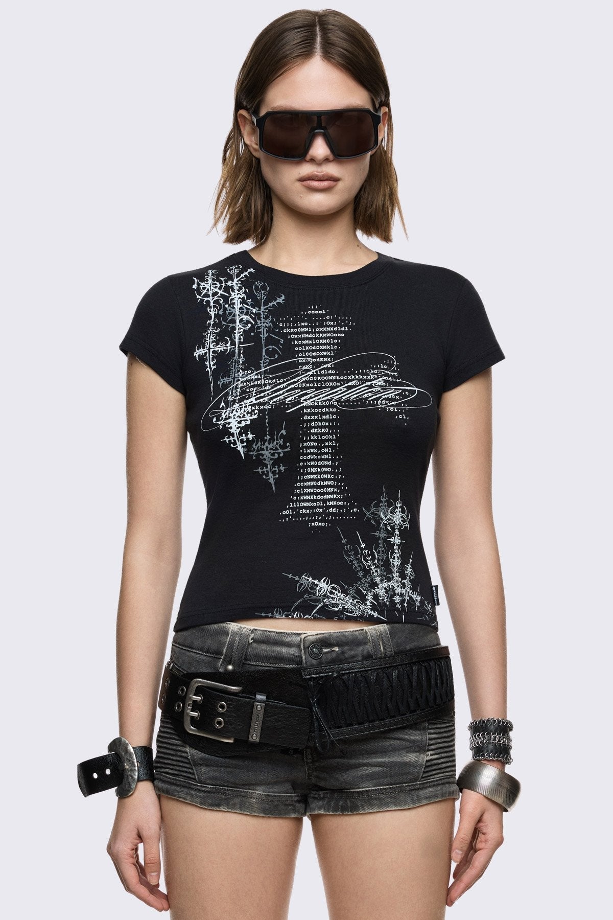 Minga London Deception Baby Tee